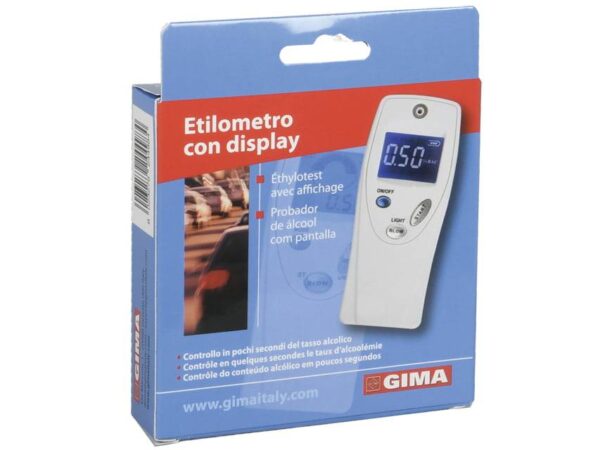 Alcoholimetro - etilometro con display - immagine 2