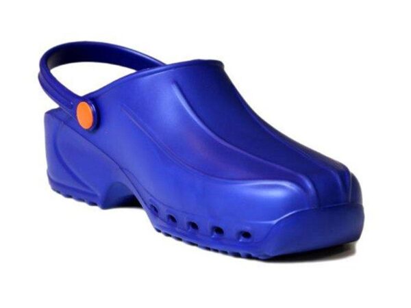 Zoccoli sanitari ultraleggeri con laccetto - blu - immagine 2