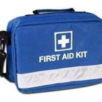 Borsa FIRST AID - blu - vuota