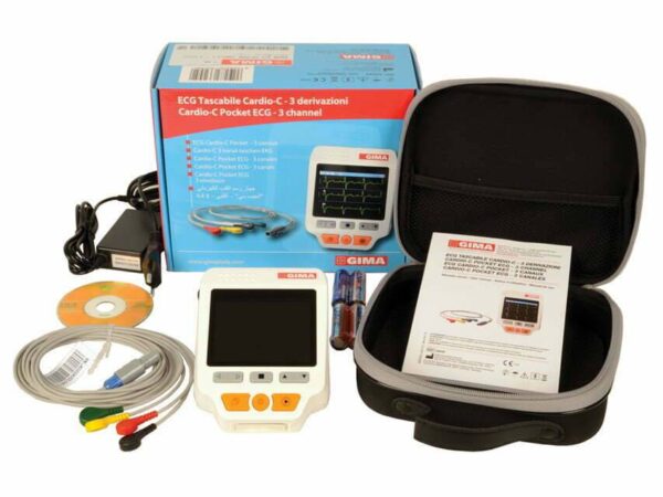Elettrocardiografo palmare CARDIO C - 3 canali - immagine 2