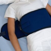 Cintura articolata di contenzione per letto