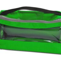 Borsetta E3 - imbottita con manico - verde