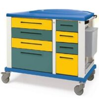 Carrello basic K816301 - Large con 4 cassettoni e 4 cassetti